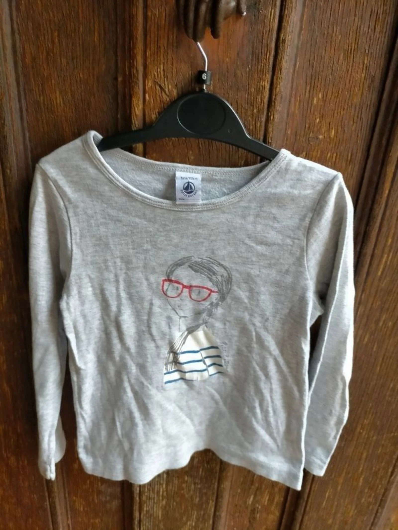 Joli tee shirt Petit bateau 5 ans